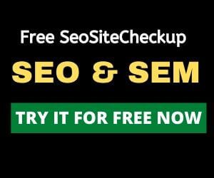 Free SeoSiteCheckup with SEMRush