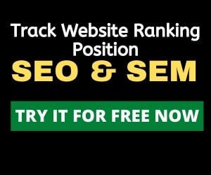 Track website ranking position