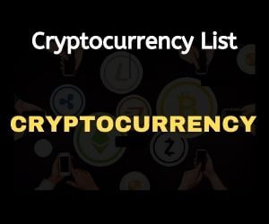 major cryptocurrency list