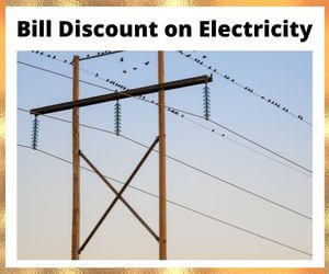 Get bill discount on electricity usage with Bill Genius