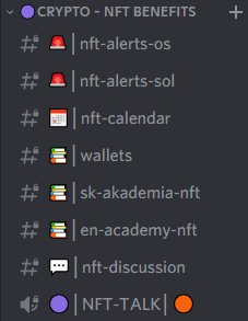 additional benefits of buying NFT Discord